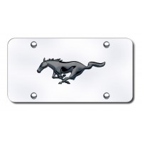 Ford Mustang Logo Front License Plate