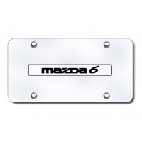 Mazda 6 Logo Front License Plate