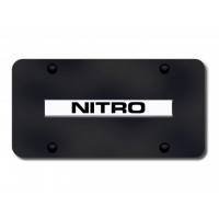 Dodge Nitro Black Plate.