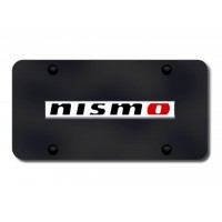 Nissan NISMO Chrome and Black Plate.