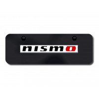 Nissan NISMO Chrome and Black Mini Plate.