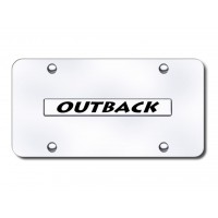 Subaru Outback Chrome Plate.
