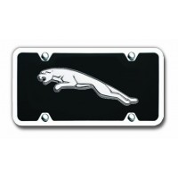 Jaguar Logo Front License Plate