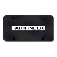 Pontiac Pathfinder Black Plate.