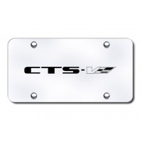Cadillac CTS-V Stainless Steel Plate.