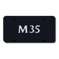 Infiniti M 35 Black Plate.