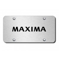 Nissan Maxima Stainless Steel Plate.