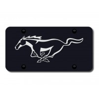 Ford Mustang Black Plate.