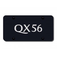 Infiniti QX56 Black Plate.