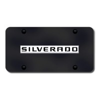 Cheverolet Silverado Logo Front License Plate