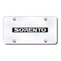 Kia Sorento Logo Front License Plate