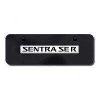 Nissan Sentra SE-R Black Mini-Plate.