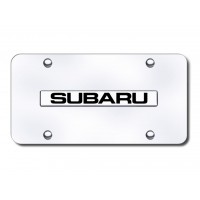 Subaru Subaru Chrome Plate.