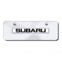 Subaru Subaru Chrome Mini-Plate.