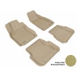 2005 - 2011 Audi A6/S6/RS6 Custom-fit Tan 3D Digital Molded Mats (1st row and 2nd row only)