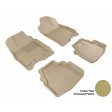 2006 - 2011 Buick Lucerne Custom-fit Tan 3D Digital Molded Mats (1st row and 2nd row only)