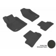 2005 - 2010 Chevrolet Cobalt Custom-fit Black 3D Digital Molded Mats (1st row and 2nd row only)