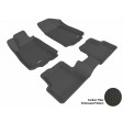 2012 - 2013 Chevrolet Sonic Custom-fit Black 3D Digital Molded Mats (1st row and 2nd row only)