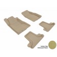 2005 - 2009 Ford Mustang Custom-fit Tan 3D Digital Molded Mats (1st row and 2nd row only)