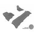 2011 - 2013 Ford F-250/350/450 SD Crew Cab Custom-fit Gray 3D Digital Molded Mats (1st row and 2nd row only)