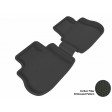 2003 - 2008 Infiniti FX35/45 Custom-fit Black 3D Digital Molded Mats (2nd row only)