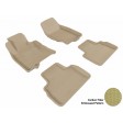 2009 - 2013 Infiniti FX35/50/50S Custom-fit Tan 3D Digital Molded Mats (1st row and 2nd row only)