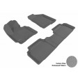 2010 - 2013 Kia Sportage Custom-fit Gray 3D Digital Molded Mats (1st row and 2nd row only)