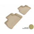 2007 - 2013 Land Rover LR2 Custom-fit Tan 3D Digital Molded Mats (2nd row only)