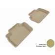 2006 - 2012 Lexus IS250/350/ISF Custom-fit Tan 3D Digital Molded Mats (2nd row only)