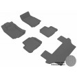 2006 - 2012 Mercedes Benz R300/350/500 Custom-fit Gray 3D Digital Molded Mats (1st row, 2nd row and 3rd row)