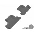 2007 - 2013 Mini Cooper-S Convertible Custom-fit Gray 3D Digital Molded Mats (2nd row only)