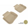 2010 - 2013 Subaru Legacy/Outback Custom-fit Tan 3D Digital Molded Mats (2nd row only)