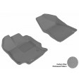 2009 - 2011 Toyota Venza Custom-fit Gray 3D Digital Molded Mats (1st row only)