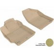 2012 - 2013 Toyota Prius C Custom-fit Tan 3D Digital Molded Mats (1st row only)