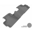 2007 - 2013 Volvo C30 Custom-fit Gray 3D Digital Molded Mats (2nd row only)