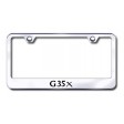 Infiniti G35x Custom License Plate Frame